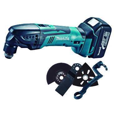 MAKITA BTM50RFEX1 MULTI EINA OSCILANT 18V 3Ah. LITIO-ION